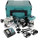 Makita DRT 50 RMJ X2 18 V Li-Ion Akku Brushless Multifunktionsfr&auml;se im Makpac...