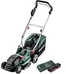 Metabo RM 36-18 LTX BL 36 Akku Rasenm&auml;her 36 V ( 2x 18 V ) LTX Brushless + 2x...