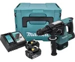 Makita DHR 243 RMJ Akku Bohrhammer 18 V 2,0 J SDS plus Brushless + 2x Akku 4,0...
