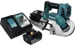 Makita DPB 183 RT1 Akku Bands&auml;ge 18 V 66 mm Brushless + 1x Akku 5,0 Ah +...