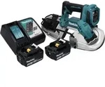 Makita DPB 183 RF Akku Bands&auml;ge 18 V 66 mm Brushless + 2x Akku 3,0 Ah +...