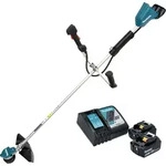 Makita DUR 368 ARG Akku Freischneider 36 V ( 2 x 18 V ) Zweihandgriff Brushless...
