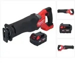 Milwaukee M18 FSZ-401 Akku Recipro S&auml;bels&auml;ge 18 V Brushless + 1x Akku 4,0 Ah - ohne