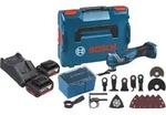 Bosch GOP 18V-34 Professional Akku Multi Cutter 18 V Starlock Plus + 2x Akku 5,0 Ah +