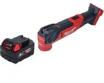 Milwaukee M18 FMT-501 Akku Multitool 18 V Brushless + 1x Akku 5,0 Ah - ohne