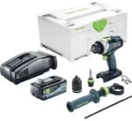 Festool TPC 18/4 I-Basic Akku Schlagbohrschrauber 18 V 75 Nm + 1x Akku 8,0 Ah +