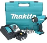 Makita DHG 181 RF1K Akku Hei&szlig;luftgebl&auml;se 18 V 150 - 550&deg;C + 1x Akku 3,0 Ah +