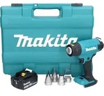 Makita DHG 181 F1K Akku Hei&szlig;luftgebl&auml;se 18 V 150 - 550&deg;C + 1x Akku 3,0 Ah +...