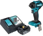 Makita DDF 083 RT1 Akku Bohrschrauber 18 V 40 Nm 1/4'' Brushless + 1x Akku 5,0...