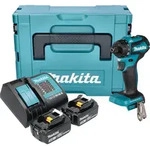 Makita DDF 083 SFJ Akku Bohrschrauber 18 V 40 Nm 1/4'' Brushless + 2x Akku 3,0...