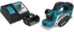 Makita DKP 180 RT1 Akku Hobel 18 V 82 mm + 1x Akku 5,0 Ah + Ladeger&auml;t