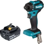 Makita DDF 083 F1 Akku Bohrschrauber 18 V 40 Nm 1/4'' Brushless + 1x Akku 3,0...