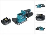Makita DBO 382 F1 Akku Schwingschleifer 18 V 93 x 185 mm Brushless + 1x Akku...