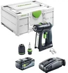 Festool C 18 Basic Akku Bohrschrauber 18 V 45 Nm Brushless + 1x Akku 8,0 Ah +