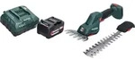 Metabo SGS 18 LTX Q Akku Gras und Strauchschere 18 V + 1x Akku 4,0 Ah +...