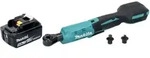 Makita DWR 180 T1 Akku Ratschenschrauber 18 V 47,5 Nm 1/4" 3/8" + 1x Akku 5,0...