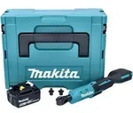 Makita DWR 180 G1J Akku Ratschenschrauber 18 V 47,5 Nm 1/4" 3/8" + 1x Akku 6,0...
