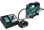 Makita DGP 180 RM1 Akku Fettpresse 18 V 690 bar + 1x Akku 4,0 Ah + Ladeger&auml;t