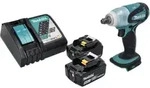 Makita DTW 251 RT Akku Schlagschrauber 18 V 230 Nm 1/2" + 2x Akku 5,0 Ah +...