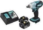 Makita DTW 251 RG Akku Schlagschrauber 18 V 230 Nm 1/2" + 2x Akku 6,0 Ah +...