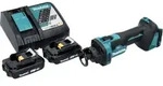 Makita DCO 181 RA Akku Rotationsschneider 18 V 32000 U/min Brushless + 2x Akku 2,0 Ah