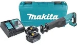 Makita DJR 186 RGK Akku Recipros&auml;ge S&auml;bels&auml;ge 18 V + 2x Akku 6,0 Ah +...