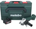 Metabo W 18 7-125 Akku Winkelschleifer 18 V 125 mm + 1x Akku 4,0 Ah + metaBOX - ohne