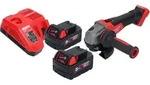 Milwaukee M18 FSAG125X-502 Akku Winkelschleifer 18 V 125 mm Brushless + 2x Akku 5,0