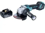 Makita DGA 513 G1 Akku Winkelschleifer 18 V 125 mm Brushless + 1x Akku 6,0 Ah -...