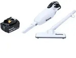 Makita DCL 181 FZ W Akku Staubsauger 18 V Wei&szlig; + 1x Akku 4,0 Ah - ohne...