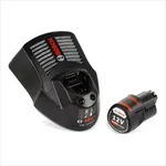 Bosch Professional GLI 12V-300 Akku Lampe + 1x GBA 12V 2,0 Ah Akku + GAL 1230
