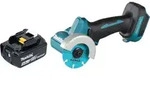Makita DMC 300 T1 Akku Winkelschleifer 18 V 76 mm Brushless + 1x Akku 5,0 Ah - ohne
