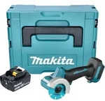 Makita DMC 300 G1J Akku Winkelschleifer 18 V 76 mm Brushless + 1x Akku 6,0 Ah +