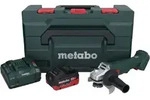 Metabo W 18 L 9-125 Akku Winkelschleifer 18 V 125 mm + 1x Akku 8,0 Ah +...