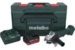 Metabo W 18 L 9-125 Akku Winkelschleifer 18 V 125 mm + 1x Akku 5,5 Ah + Ladeger&auml;t +