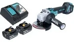 Makita DGA 513 RF Akku Winkelschleifer 18 V 125 mm Brushless + 2x Akku 3,0 Ah +