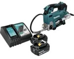 Makita DGP 180 RM Akku Fettpresse 18 V 690 bar + 2x Akku 4,0 Ah + Ladeger&auml;t