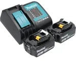 Makita DDF 490 SF Akku Bohrschrauber 18 V 65 Nm 1/2" Brushless + 2x Akku 3,0 Ah...