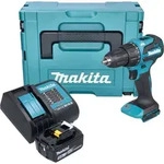 Makita DHP 490 ST1J Akku Schlagbohrschrauber 18 V 65 Nm Brushless + 1x Akku 5,0...