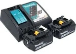 Makita DDF 492 RG Akku Bohrschrauber 18 V 141 Nm Brushless + 2x Akku 6,0 Ah +