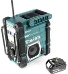 Makita DMR 112 F1 Akku Baustellen Radio 7,2 - 18V Bluetooth DAB+ + 1x 3,0Ah Akku -
