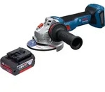 Bosch GWS 18V-11 Professional Akku Winkelschleifer 18 V 125 mm + 1x Akku 4,0 Ah -
