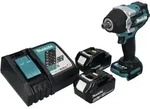Makita DTW 701 RM Akku Schlagschrauber 18 V 700 Nm 1/2" XPT Brushless + 2x Akku...