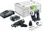 Festool DURADRIVE DWC 18-2500 Basic Akku Bauschrauber 18 V 18 Nm Brushless + 1x...