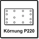 Festool STF 80x133 Schleifstreifen Granat P220 80 x 133 mm 200 Stk. ( 2x 497123...
