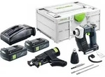 Festool DURADRIVE DWC 18-2500 Basic Akku Bauschrauber 18 V 18 Nm Brushless + 2x...