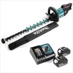 Makita DUH 601 RT Akku Heckenschere 18V 60cm Brushless + 2x Akku 5,0Ah +...