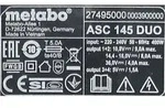 Metabo Basis Set mit 2x Akku Li-Power 5,2Ah + ASC 145 DUO Doppelladeger&auml;t