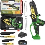 Procraft PKA32Li Akku Kettens&auml;ge 20 V 203 mm Brushless + 1x Akku 4,0 Ah +...