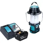 Makita DMR 056 Akku Radio 18 V FM DAB+ mit Laterne 360&deg; Taschenlampe IP65 + 1x...